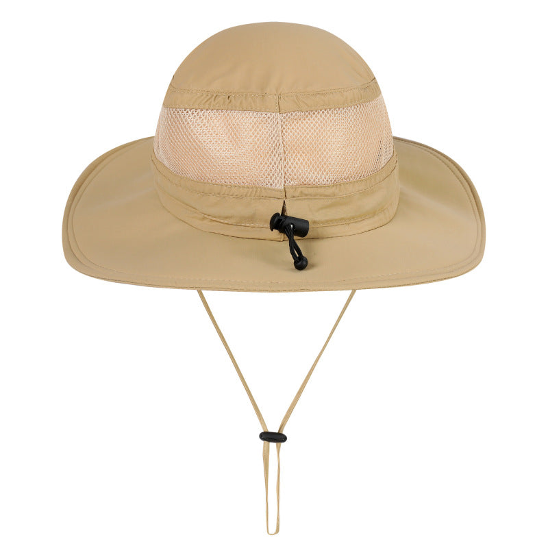 Sombreros de pescador para exteriores, transpirables, con protección solar neutra y sencillos