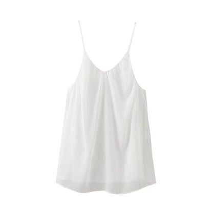 Women Fashion Sexy Vacation Pleated Backless Dress
