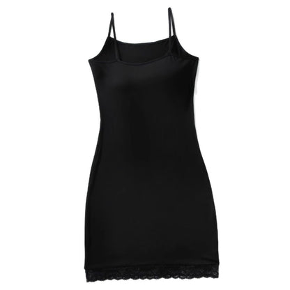 Vestido lencero de verano para mujer, color liso, estilo midi de viscosa
