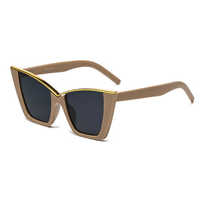 Gafas de sol laterales de metal de hip hop personalizadas con marco de PC