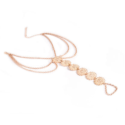 Bohemian Vintage Pearl Anklet for Women