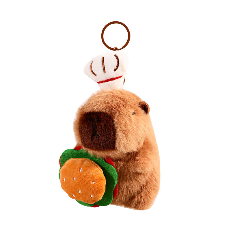 Adorable llavero de peluche con colgante para bolso y personajes coloridos