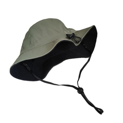 Women Fashion Solid Color Plush Deepened Bucket Hat