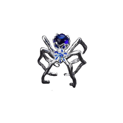 Anillo de araña punk de Diablo de moda para Halloween para mujer
