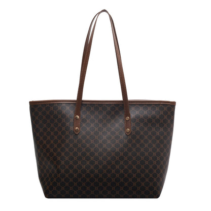 Bolso de mano informal de gran capacidad a la moda para mujer