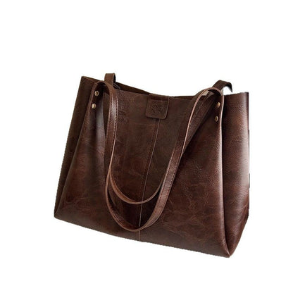 Bolso de mano informal de gran capacidad a la moda para mujer
