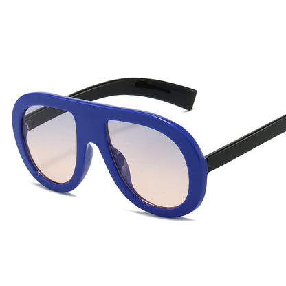 Gafas de sol vintage con montura grande personalizadas