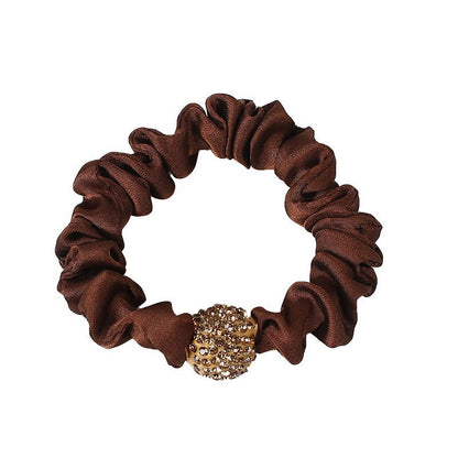 Women Fashion High Elastic Rhinestone Hair Rope