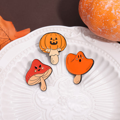 Gothic Cartoon Halloween Plant Alloy Brooch Unique Design