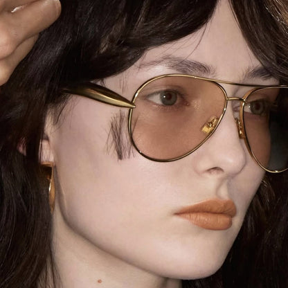 Toad Shaped Metal Sunglasses