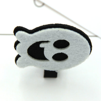 Accessoires pour cheveux en épingle à cheveux fantôme d'Halloween pour enfants