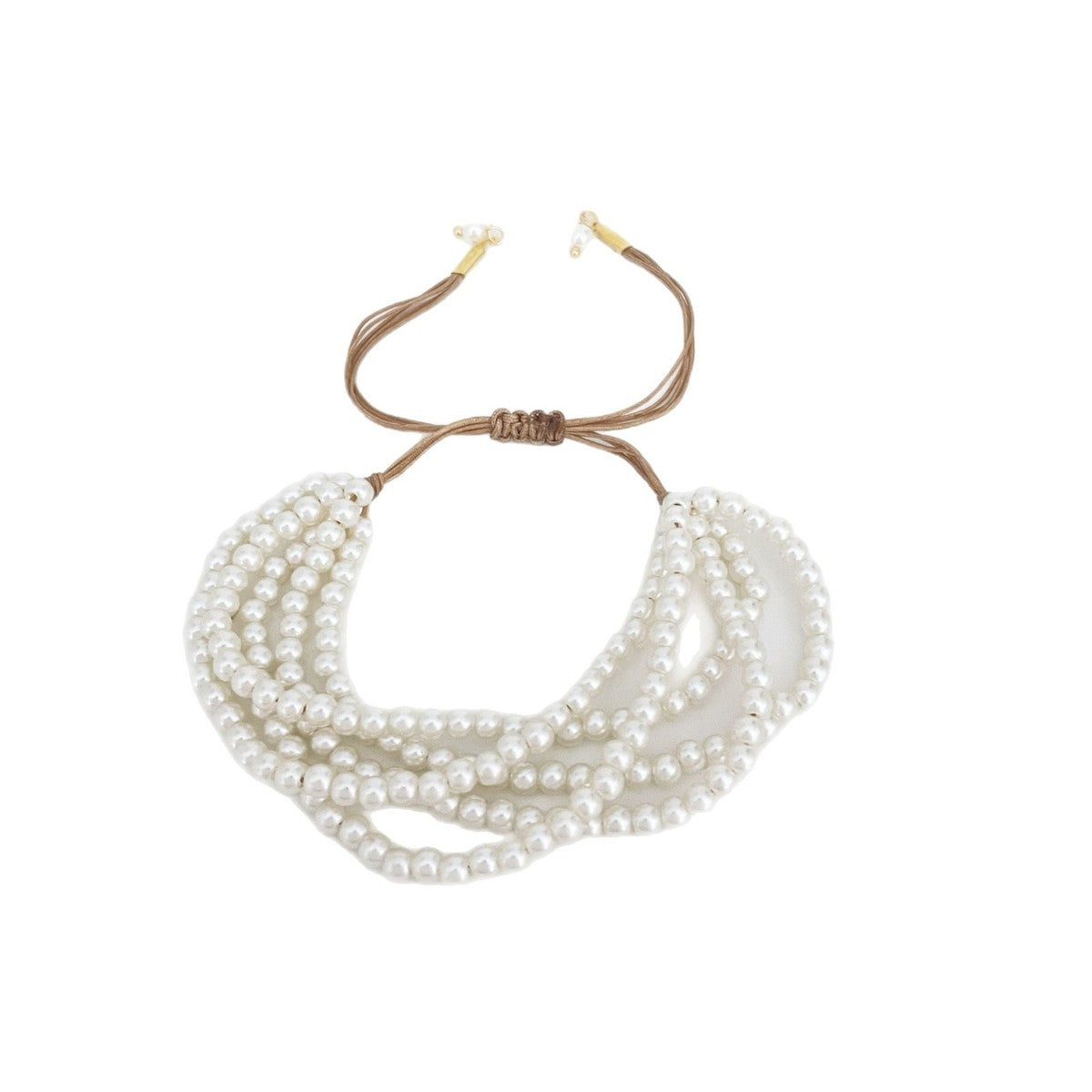 Women Fashion Elegant Pearl Beaded Bracelet