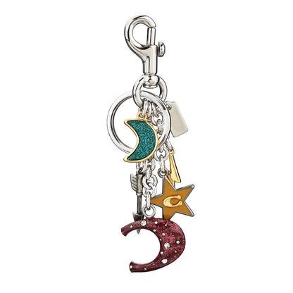 Cute Cartoon Alloy Moon Star Bag Pendant Keychain