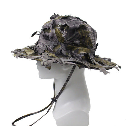 Sombreros de pescador con camuflaje neutro para montañismo al aire libre