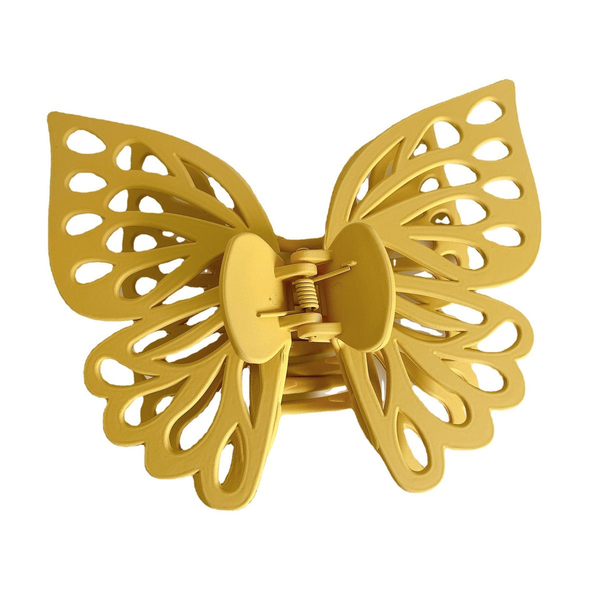 Women Fashion Oversized Double Layer Hollow-Out Butterfly Hair Clip
