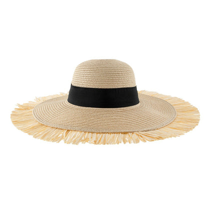Summer Beach Holiday Straw Hat with Trendy Style