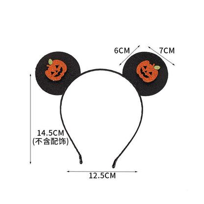 Bandeau de crâne effrayant pour Halloween, décoration de festival fantôme