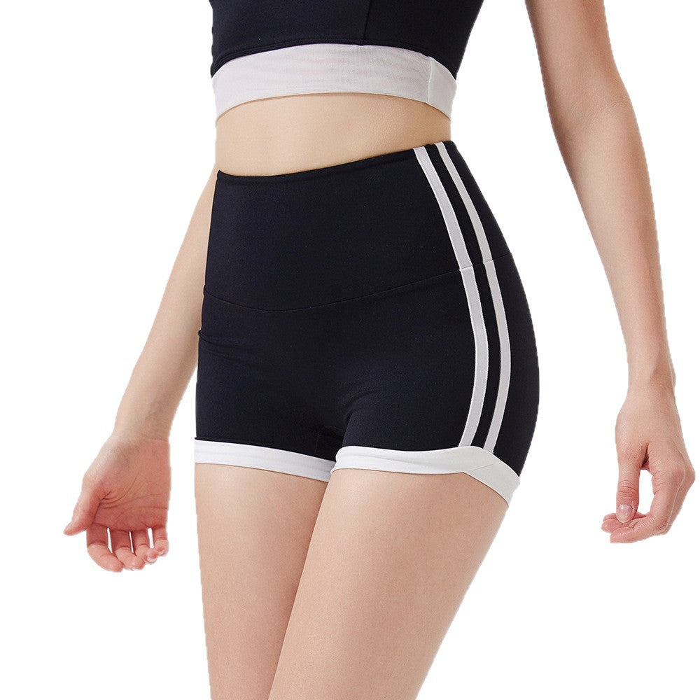 Short de sport tendance pour femme avec coutures contrastées