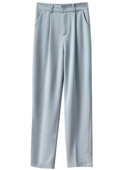 Women High Waist Loose Straight Wide Leg Pants