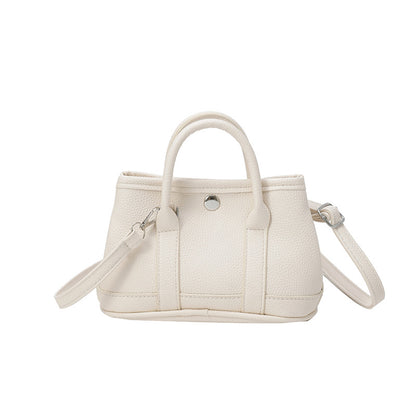 Fashion Simple Solid Color Handbag