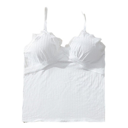 Haut caraco sexy en dentelle à col en V pour femme - Style polyvalent en viscose
