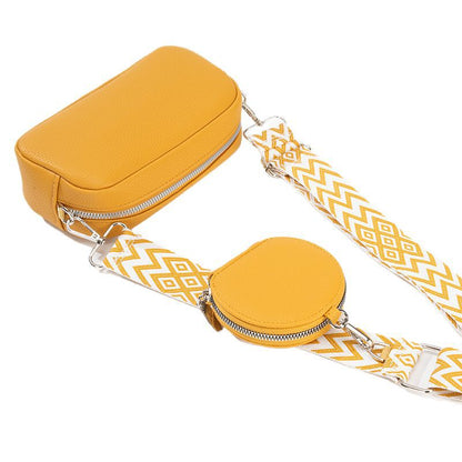 Women Fashion Large Capacity PU Crossbody Bag