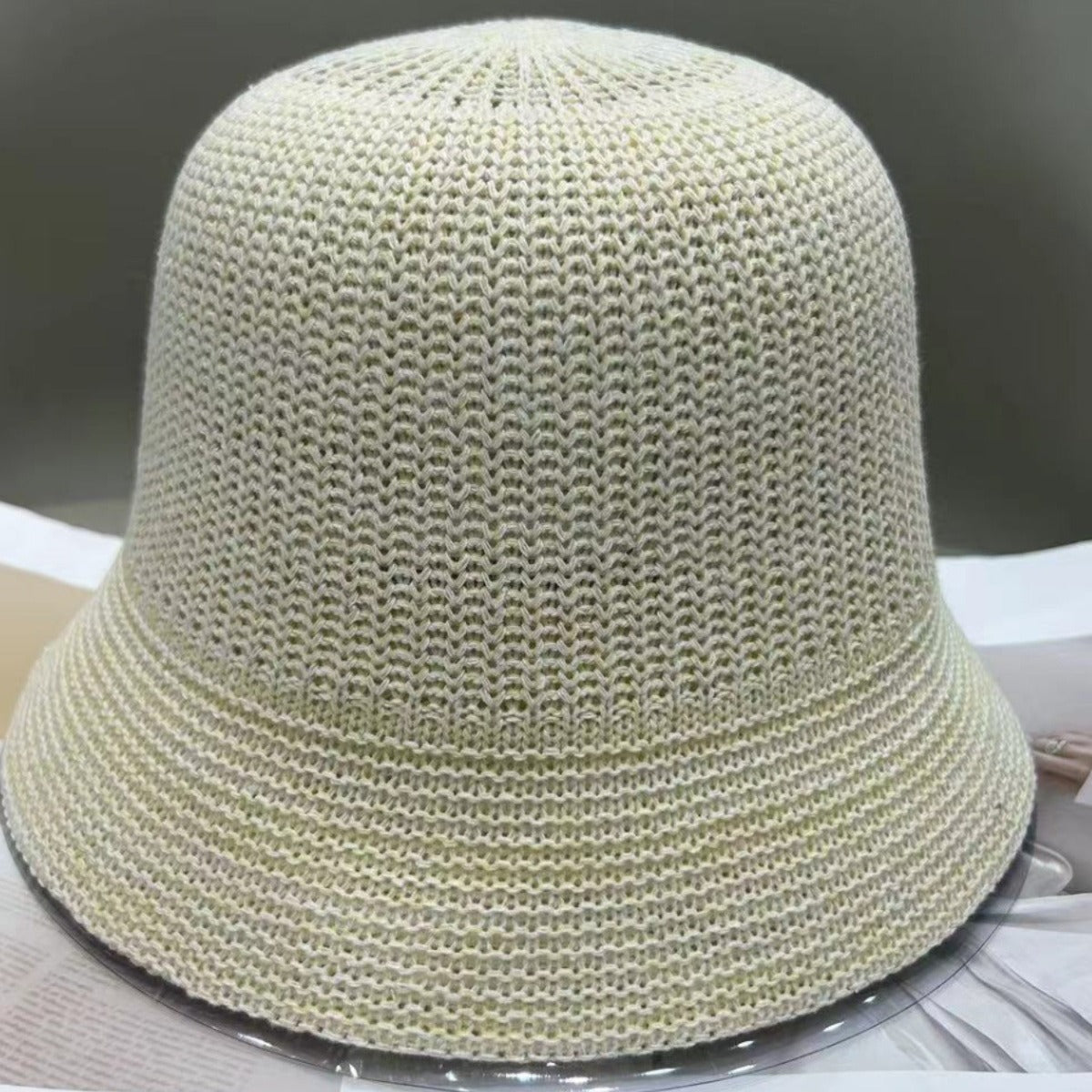 Sombreros de pescador tejidos de paja de moda de verano para mujer
