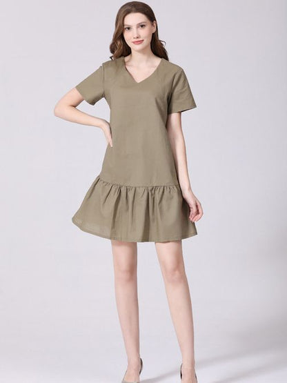 Summer Casual Nursing Dress for Pregnant Women
