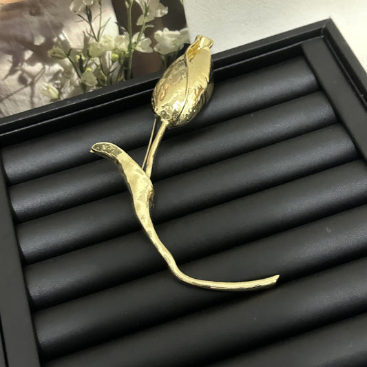 Women Fashion Elegant Tulip Bud Brooch