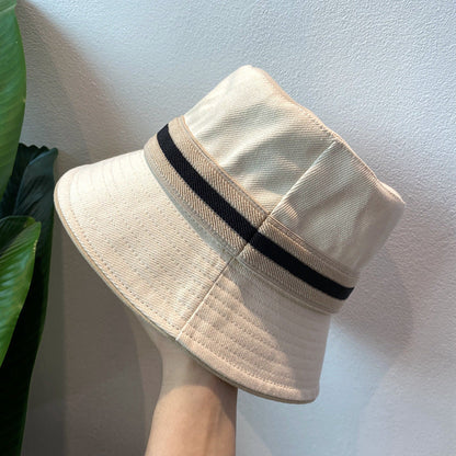 Sombreros de pescador con parasol y costuras de cinta sencillas para mujer