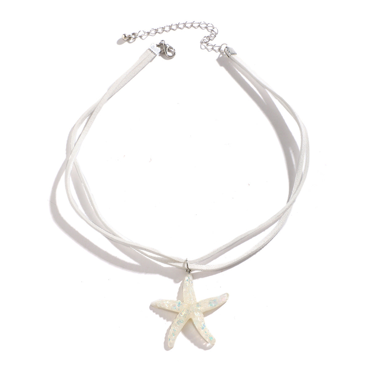Collar con colgante de estrella de mar bohemio
