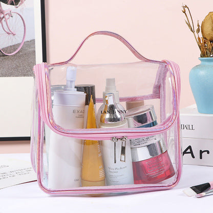 PVC Transparent Cosmetic Bag Simple Waterproof Travel