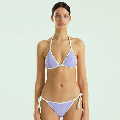 Traje de baño sexy de cintura baja para mujer 2025