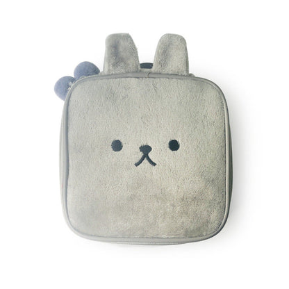 Bolsa de cosméticos bordada con dibujos de animales para mujer