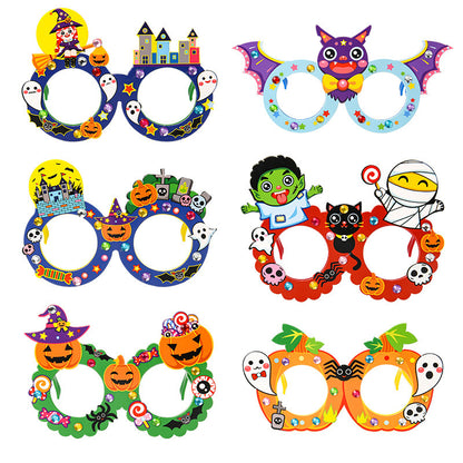 Halloween Children's Handmade Cartoon Glasses Props