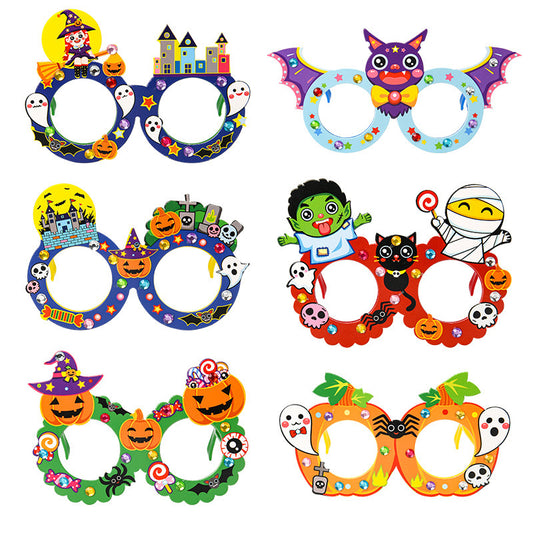 Halloween Children's Handmade Cartoon Glasses Props
