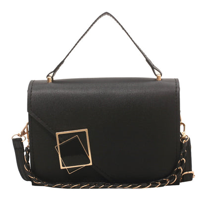 Elegant Solid Color Shoulder Bag for Women