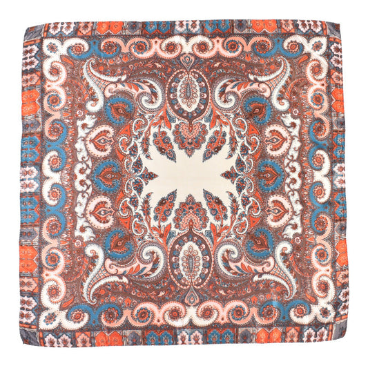 90cm Women Summer Paisley Pattern Square Scarf