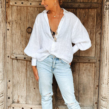 Cardigan sexy de couleur unie pour femme