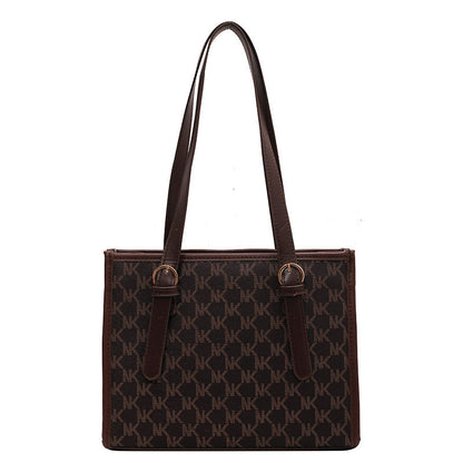 Fashion Women Large Capacity Letter Printed Tote Bag