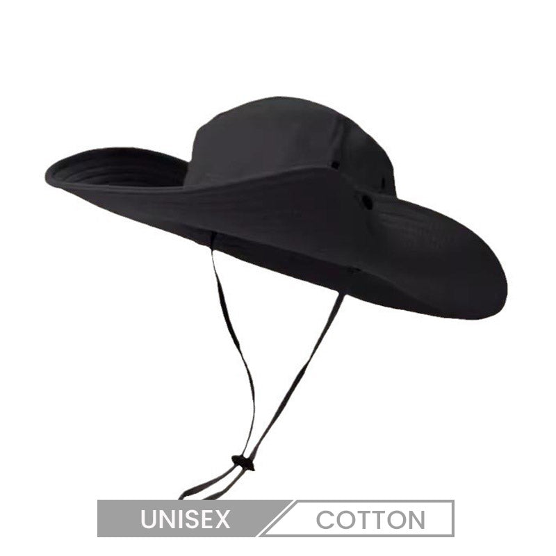 Sombrero de pescador vaquero de algodón de gran tamaño