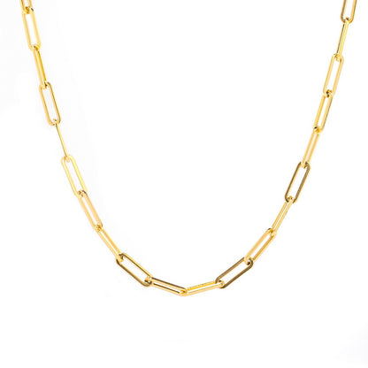 Women Fashion Simple Geometric Titanium Steel Set