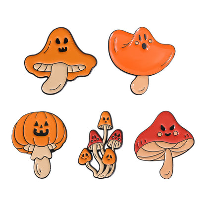 Gothic Cartoon Halloween Plant Alloy Brooch Unique Design