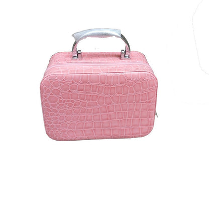 Hot Sale Women Zipper Design Crocodile Cosmetic Bag