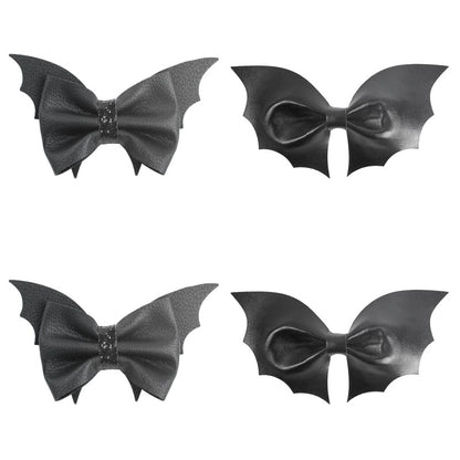 Children Kids Baby Halloween Cartoon Bat Wings Hair Clip