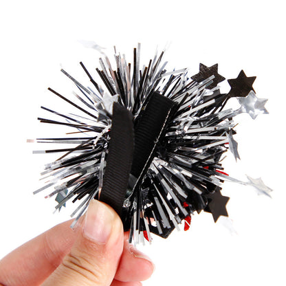 Accessoires pour épingles à cheveux en maille fantôme et citrouille d'Halloween