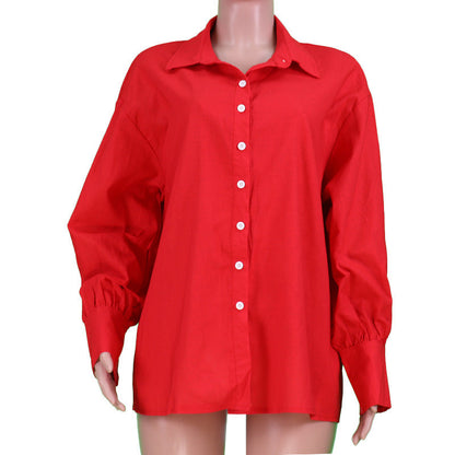 Cardigan sexy de couleur unie pour femme