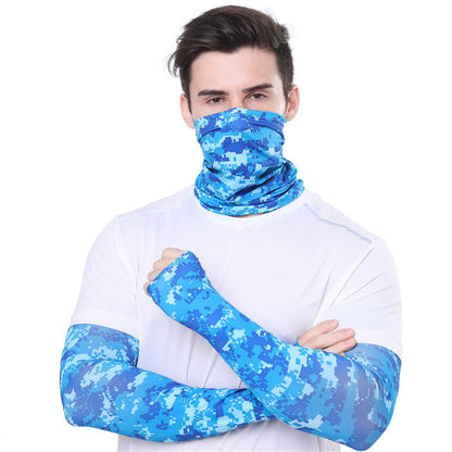 Conjunto de bufanda mágica de verano unisex para ciclismo con protección solar