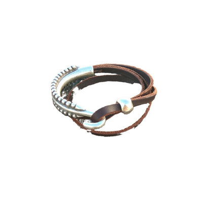 Bohemian Women Fashion Leather Bracelet