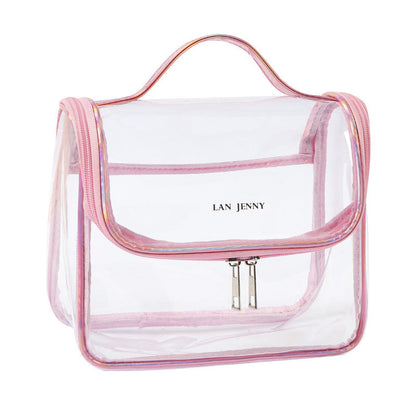PVC Transparent Cosmetic Bag Simple Waterproof Travel